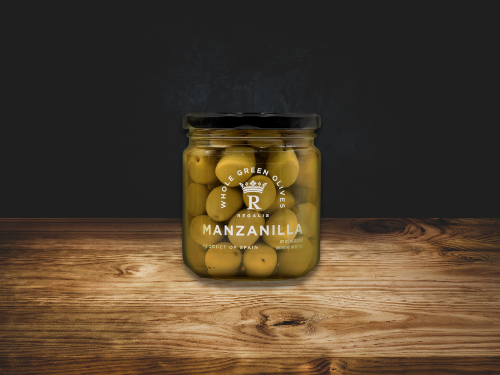 Green Manzanilla Olives (Whole)