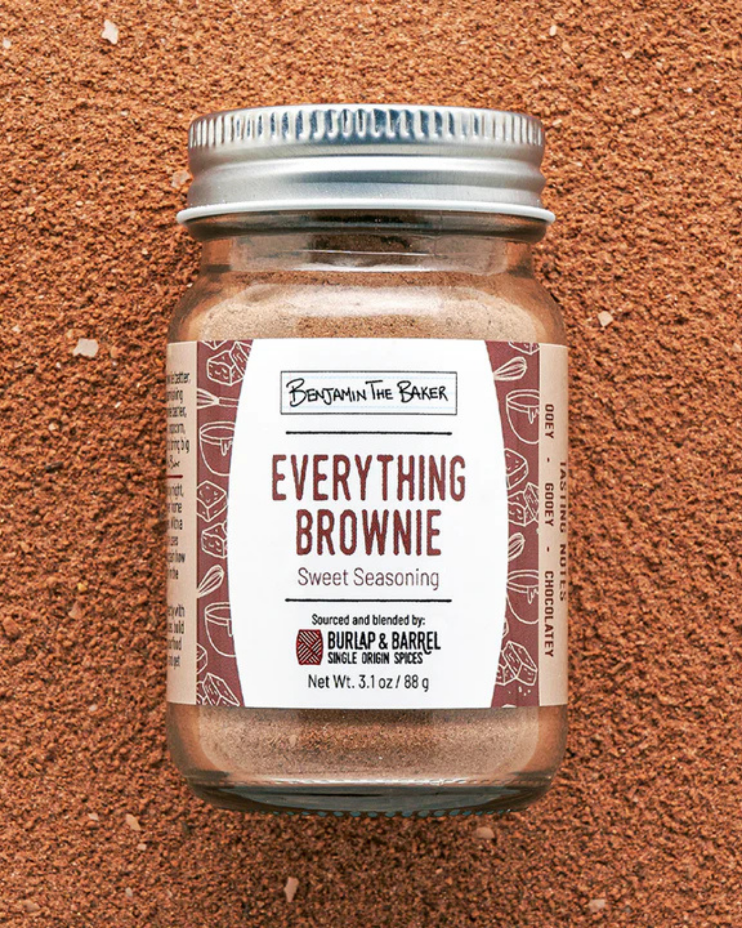 Everything Brownie Burlap