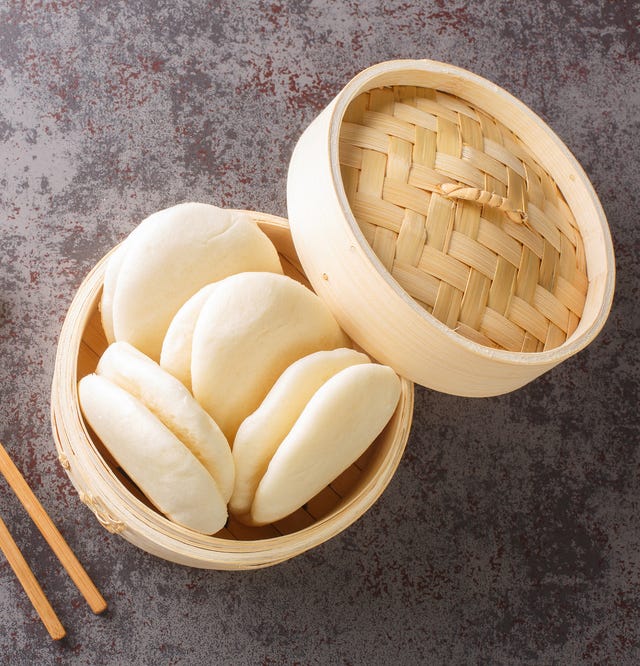 Folded Bao Buns