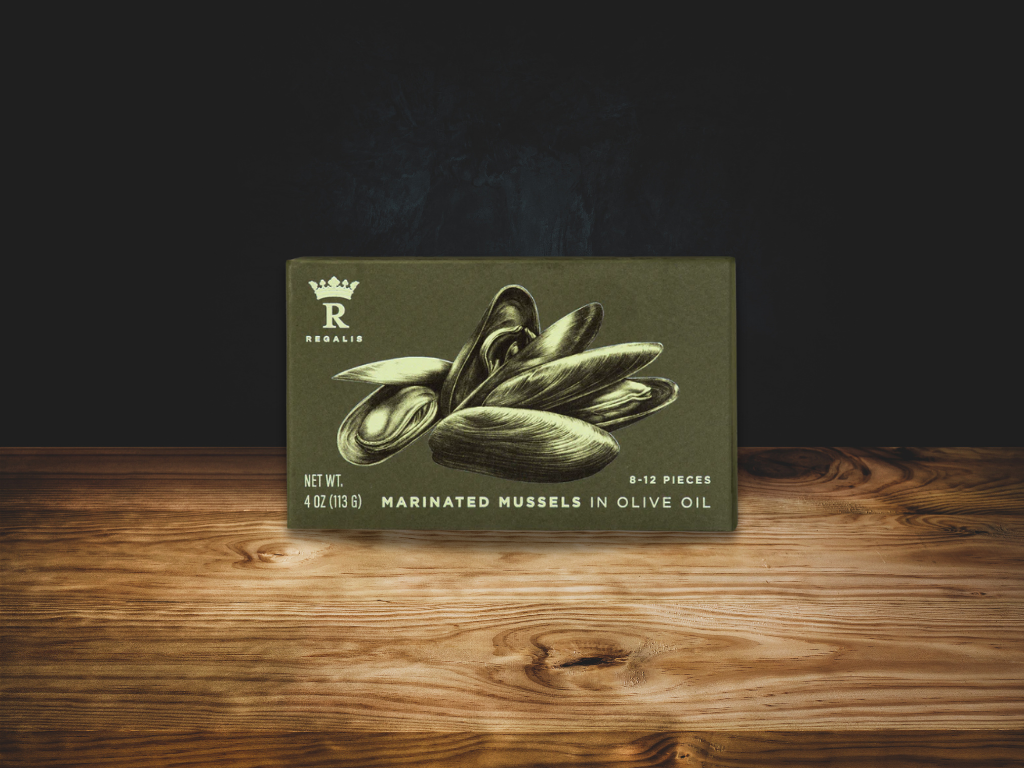 Marinated Mussels in Olive Oil